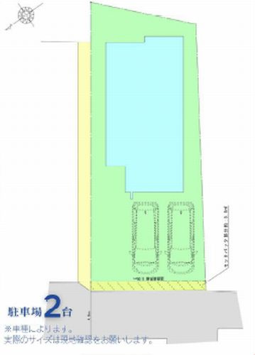 【仲介手数料０円】藤沢市鵠沼海岸3丁目　新築一戸建ての区画図|藤沢市鵠沼海岸3丁目　新築一戸建て