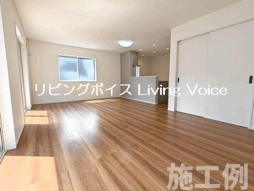 【仲介手数料０円】藤沢市鵠沼海岸3丁目　新築一戸建ての居間・リビング|藤沢市鵠沼海岸3丁目　新築一戸建て