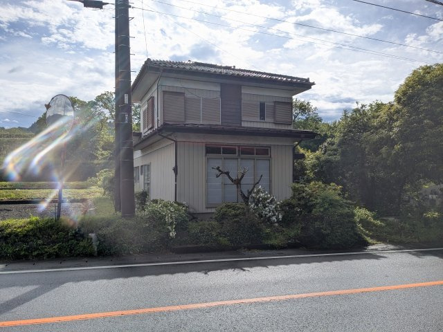 中古戸建　高崎市倉渕町の前面道路含む現地写真