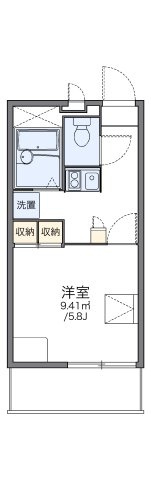 【間取り】 | レオパレス亀岡駅前