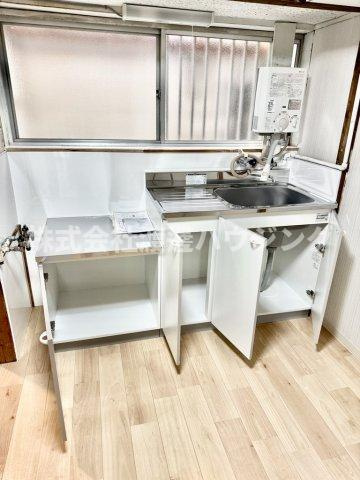稲葉荘2丁目平家貸家のキッチン|新品です！