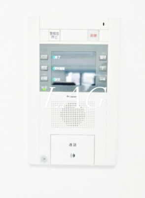 【セキュリティ】 | ブライズ蒲田WEST | モニター付きインターホンです。