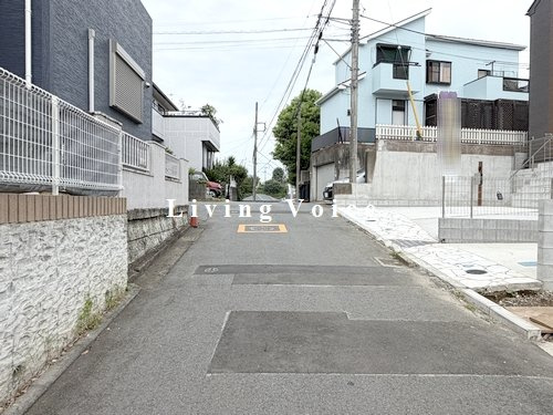 【仲介手数料０円】藤沢市藤沢5丁目　新築一戸建て　全3棟の前面道路含む現地写真|【仲介手数料０円】藤沢市藤沢5丁目　新築一戸建て　全3棟