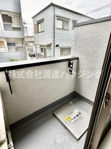 GRANDIR尼崎のバルコニー