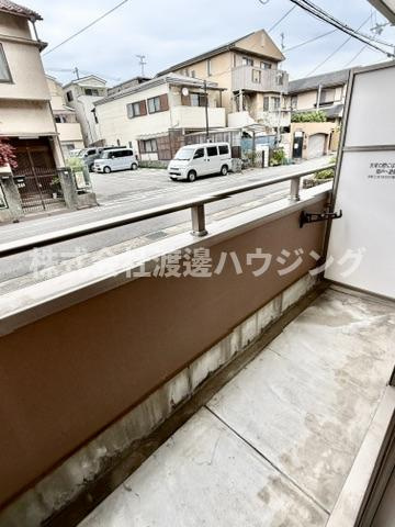 サン・ブルームのバルコニー