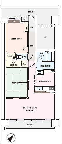 【間取り】の画像