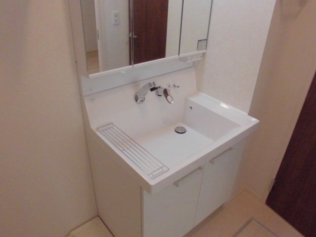 NT　HOUSEの洗面所
