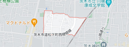 シャーメゾンステージ茨木春日の地図