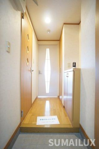 熊本市中央区新屋敷１丁目の賃貸マンションの玄関