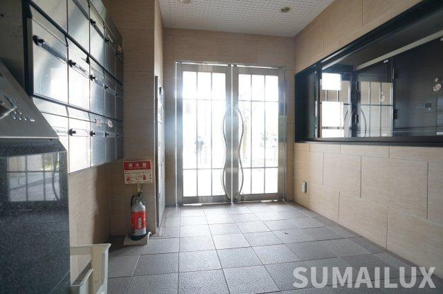 熊本市中央区新屋敷１丁目の賃貸マンションのロビー
