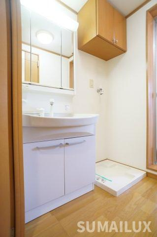 熊本市中央区新屋敷１丁目の賃貸マンションの独立洗面台