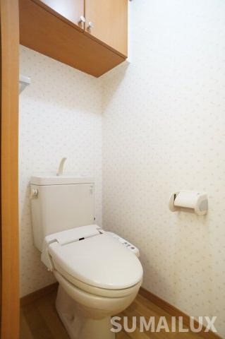 熊本市中央区新屋敷１丁目の賃貸マンションのトイレ