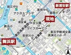【地図】 | サンコーポ浦安C棟