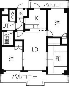 BELLA植田山の間取り