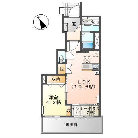 （仮）スターテラスⅡ雀の宮４丁目新築アパート