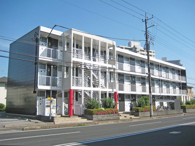 レオパレスソレイユの外観|外観もきれいです
