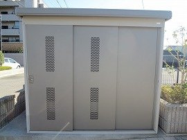 レオパレスＫＩＸ　２のその他|入居者様専用ゴミ庫となります