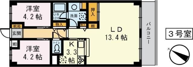 【間取り】 | ライオンズマンションつきみ野の森第2(ライオンズマンションツキミノノモリダイニ)