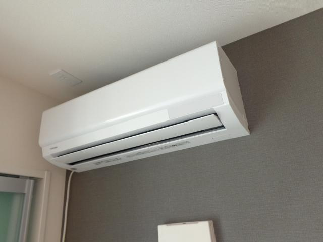 仮）茂原町新築アパートの設備|エアコン（イメージ）