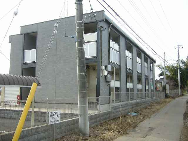 レオパレス陽光　茂原２の外観|外観は落ち着いています