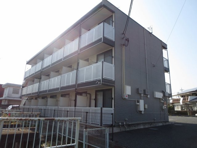 レオパレスル　レーブの外観|2階廊下