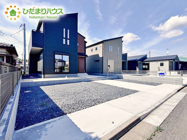【駐車場】 | 小美玉市希望ヶ丘1期　新築戸建　1号棟 | マイホームなら駐車場代がかかりません。しかも、自宅の駐車場で洗車が出来ます！今までコイン洗車に行っていた手間も省けて、節約にも繋がります(^^♪