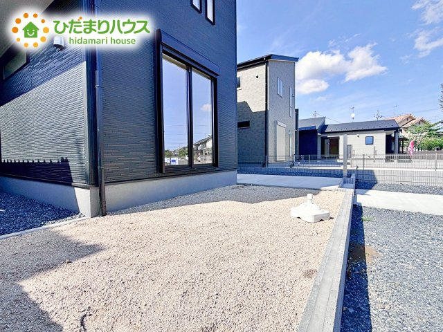 【庭】 | 小美玉市希望ヶ丘1期　新築戸建　1号棟 | お庭付物件になります！お庭遊びや、プールなどお子様も大喜び(^^)
