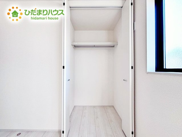 【収納】 | 小美玉市希望ヶ丘1期　新築戸建　1号棟 | クローゼットタイプの収納は荷物がどこにあるかすぐに見つかります！