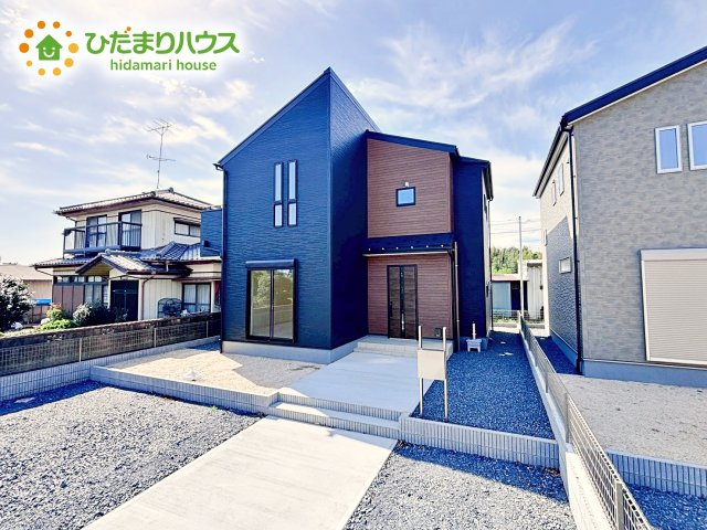 【外観】 | 小美玉市希望ヶ丘1期　新築戸建　1号棟 | 平日・お仕事終わりに少しだけみたい！そんな方も大歓迎です♪お気軽にお問合せください