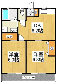 【間取り】 | グランディア | 間取りです。