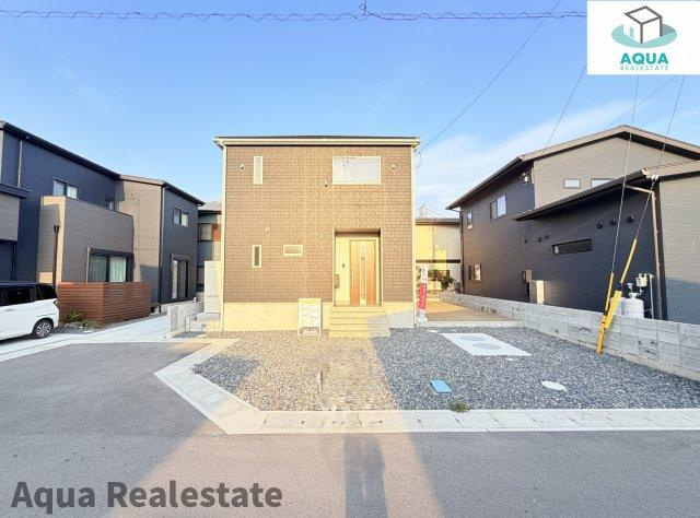 クレイドルガーデン藍住町徳命第2の前面道路含む現地写真|前面道路含む現地写真です