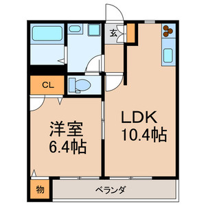 【間取り】 | FIRST SCENE Ⅱ番館 | 間取りです。
