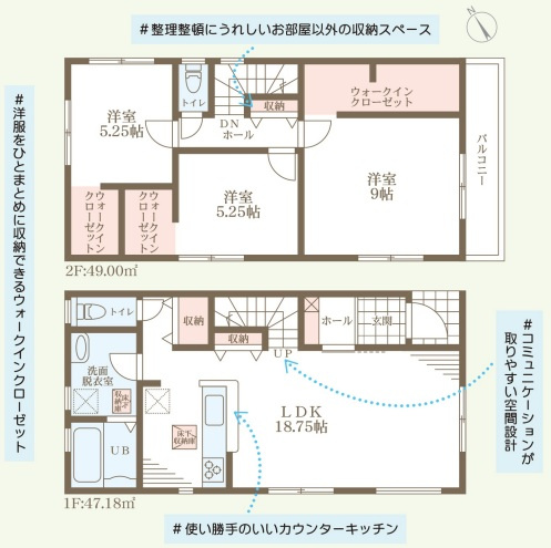 リーブルガーデン岸和田市岸城町2期の間取り
