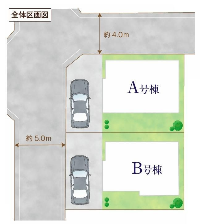 戸建 東久留米市氷川台２丁目の区画図