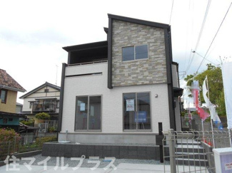 【外観】 | 郡山市菜根4丁目新築一戸建て1棟 | 外観です