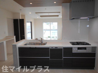 【キッチン】 | 郡山市菜根4丁目新築一戸建て1棟 | お料理しやすいキッチンです
