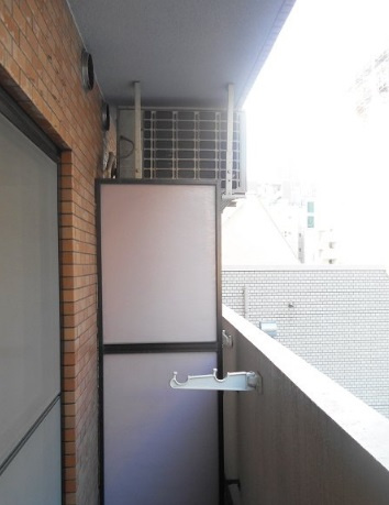 ライオンズマンション御徒町第3のバルコニー