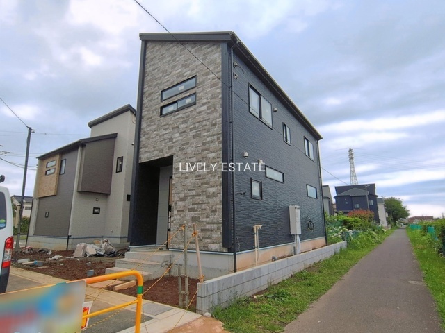 草加市新里町 新築分譲住宅 全5棟 5号棟の外観