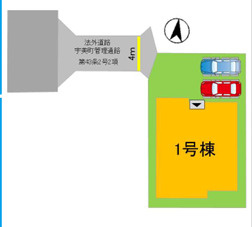 宇美東３丁目１期の区画図