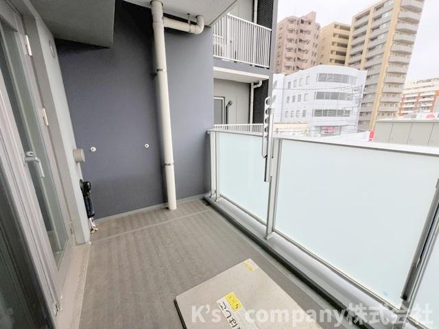 茅ヶ崎市幸町　リストレジデンス茅ヶ崎のバルコニー|ワイドバルコニー☆