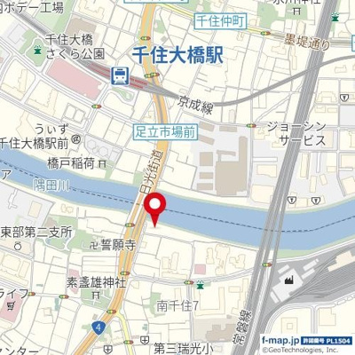 【地図】 | エターナル南千住グランＴｏｋｙｏ