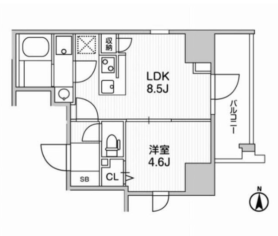 Ｗｅａｖｅ　Ｂａｓｅ－ＵＥＮＯ　ＮＯＲＴＨの間取り