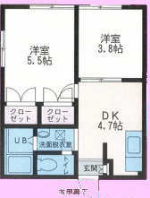 プリムローズの間取り