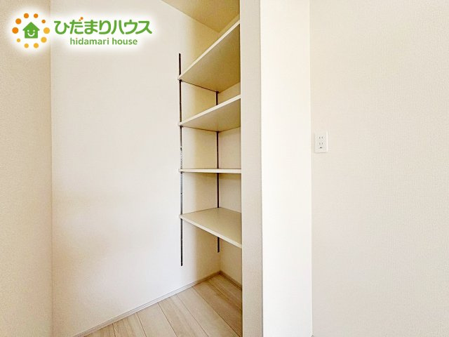 【収納】 | 石岡市府中2期　新築戸建 | パントリー完備で散らかりがちなキッチン回りもラクラクお片付けできちゃいます！(*^-^*)