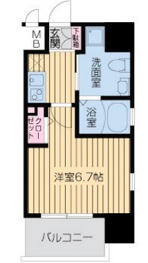【間取り】 | レジディア谷町
