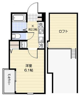 【間取り】 | メゾン・ド・ジュネス喜沢 | 間取りです。