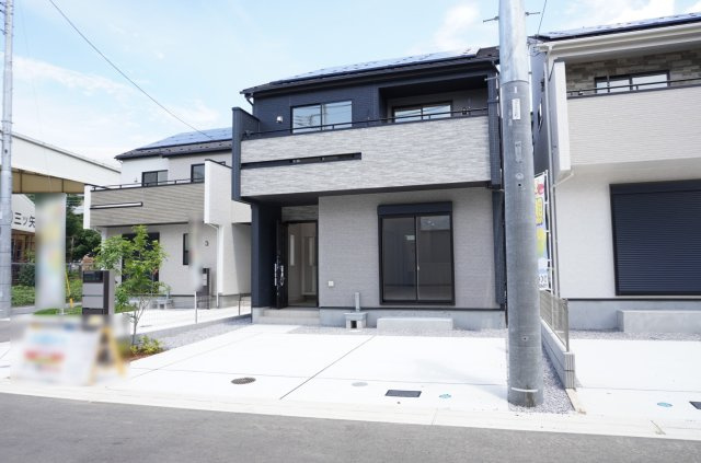 草加市新善町 新築分譲住宅 全8棟 2号棟の外観