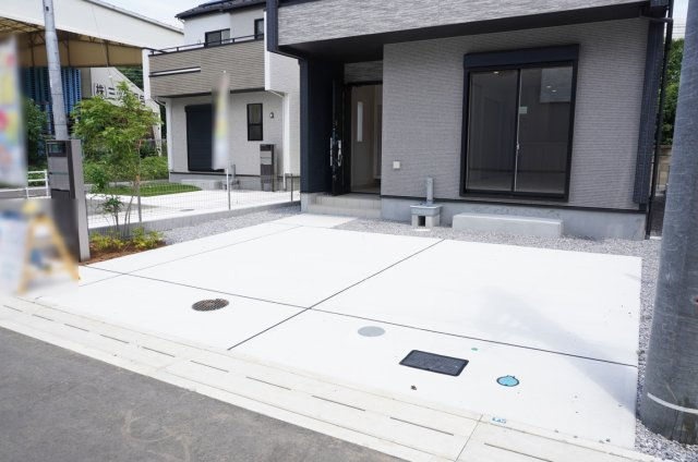 草加市新善町 新築分譲住宅 全8棟 2号棟の区画図