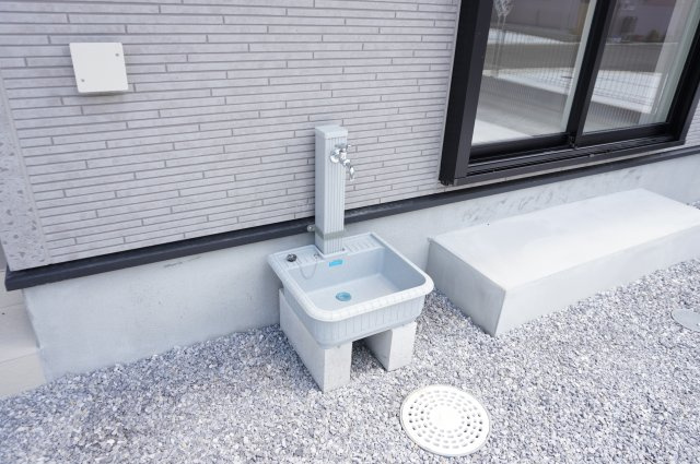 草加市新善町 新築分譲住宅 全8棟 2号棟のその他|立水栓