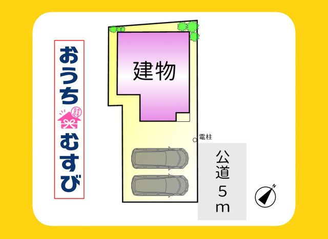 名東区西山台0124①(全1棟)の区画図